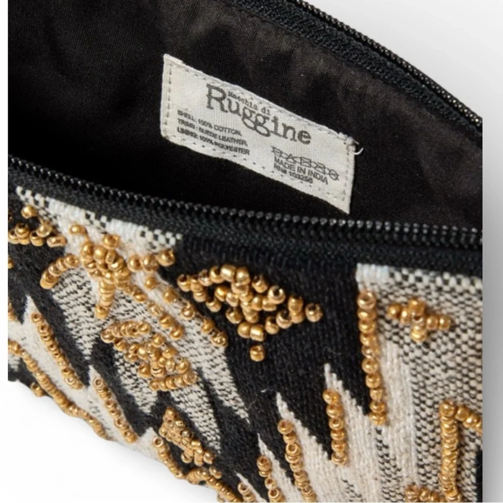Stylish Black and Gold Clutch